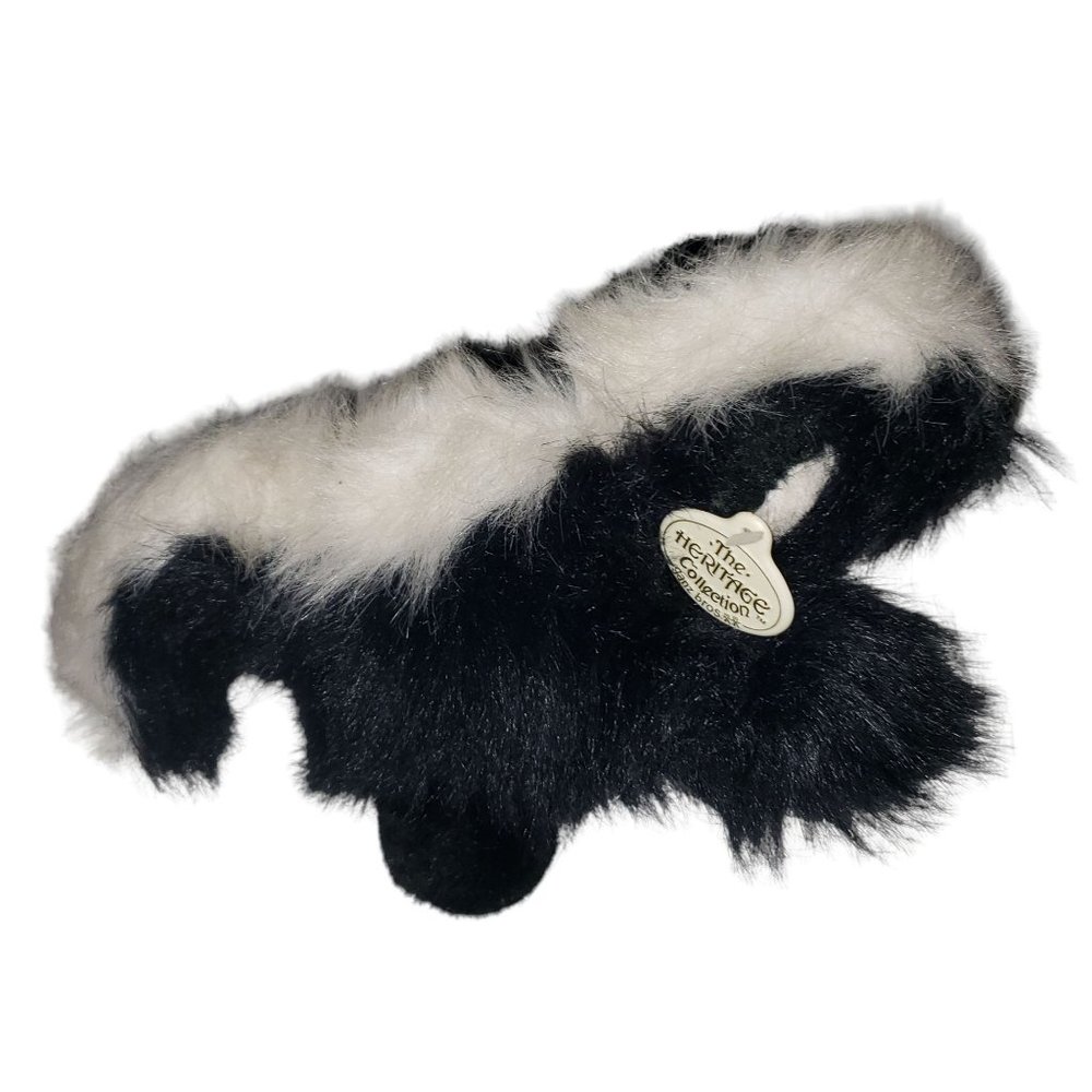 Vintage 1989 Ganz Bros. Toys Heritage Coll. Realistic Skunk Plush Stuffed Animal